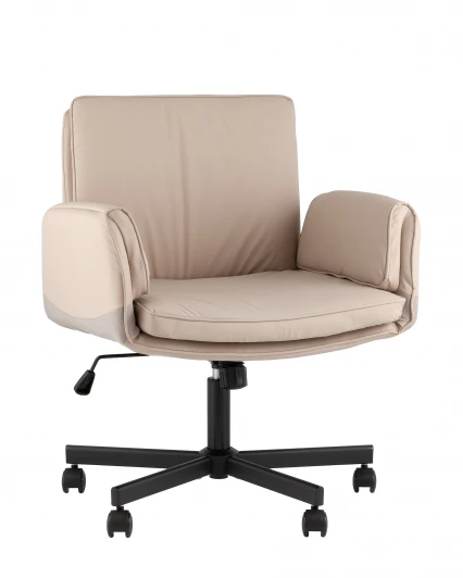 УТ000042106 Кресло офисное TopChairs Foldo с откидными подлокотниками бежевое TopChairs УТ000042106