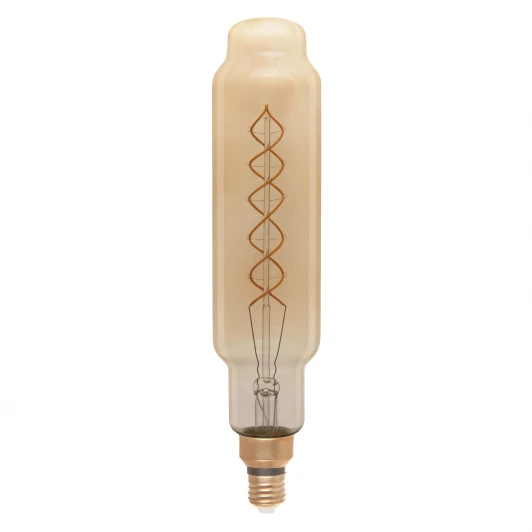 TH-B2177 Лампочка светодиодная филаментная прозрачная трубка E27 8W Thomson Filament Flexible Bt80 TH-B2177