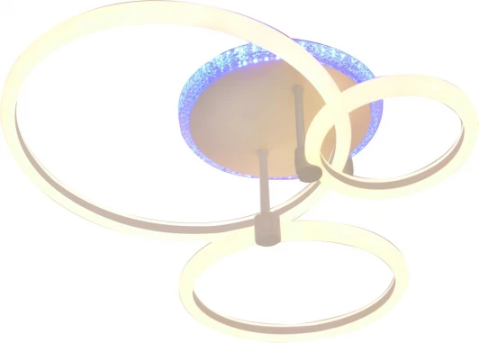 000030289 Потолочная люстра SS1L 68542-1+1+1+1 97W WT 000030289 Мелодия Света