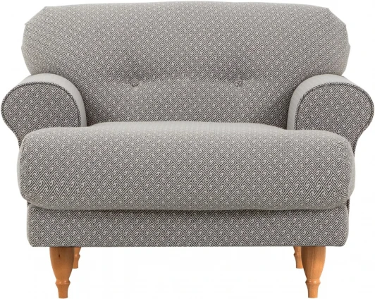 686578 Кресло Italia ОГОГО (арт.686578), (Ткань/Серый)