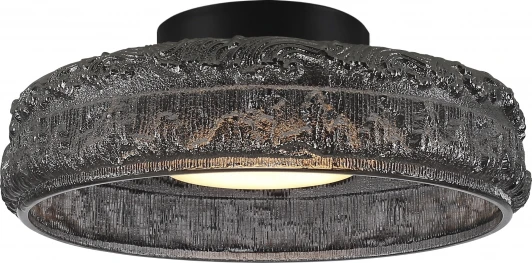 SL6143.412.01 Настенный светильник ST Luce Antike SL6143.412.01 черный/дымчатый LED 1*15W 4000K (220V, круглые)