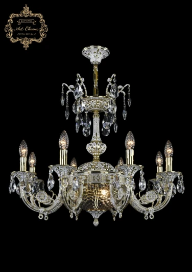 31.12.8.KR175SP.250IT.GW.Sp.Clear.1C Подвесная люстра Art Classic 31.12 31.12.8.KR175SP.250IT.GW.Sp.Clear.1C