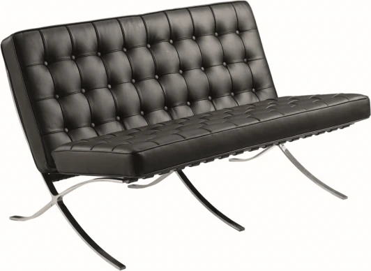 EP-02C PU Black Компьютерное кресло Диван офисный Everprof Barcelona 2 Экокожа Черны