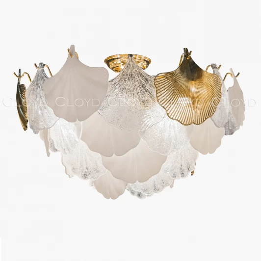 10429 Потолочная люстра на штанге листья Cloyd Polynesia 10429 (220V, листья)