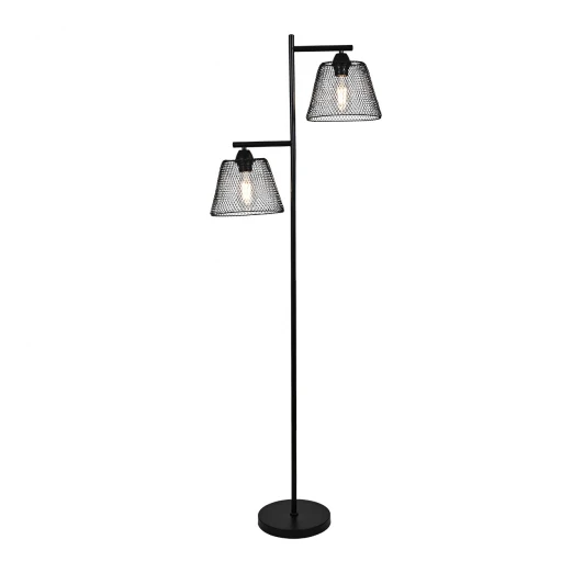 10204/T Торшер с выключателем Escada 10204/T E27*40W Black