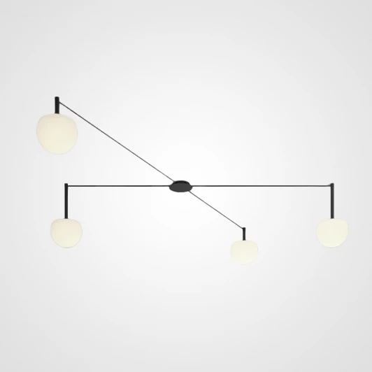 RANGEL01 Потолочная люстра на штанге Rangel L4 ImperiumLoft Rangel01 (213692-26) (220V)