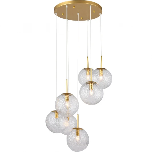 TL1215H-07TR Подвесной светильник Toplight Alyse TL1215H-07TR (220V, на проводе, шарики)