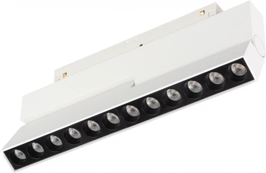 035866(1) Трековый светильник магнитный Downlight светодиодный MAG-ORIENT-LASER-FOLD-S230-12W Warm3000 (WH, 30 deg, 48V) (Arlight, IP20 Металл) 035866(1)