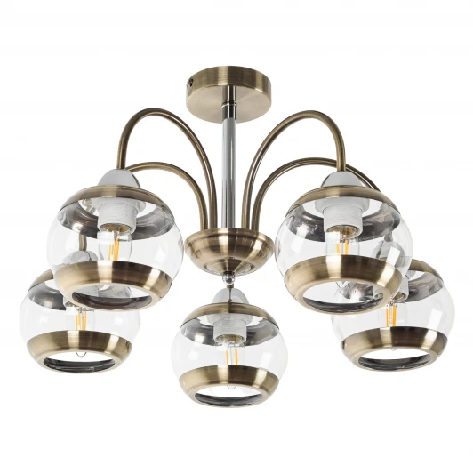 MR1491-5C Потолочная люстра на штанге MyFar Kris MR1491-5C (220V)