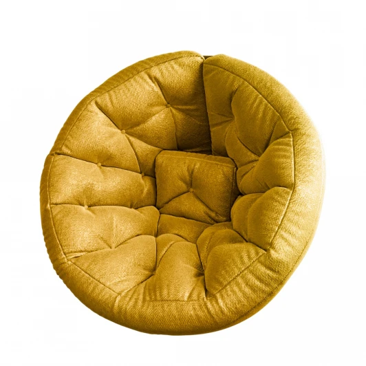 6922712 Кресло Dreambag Футон Желтый (Велюр, XL) 6922712