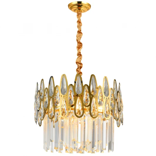 NAVIS 76019/5C GOLD Подвесная люстра Natali Kovaltseva Navis 76019/5C GOLD