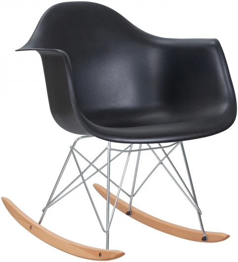 620АPP-LMZL Кресло качалка, цвет черный Кресло-качалка DAW ROCK (цвет черный)