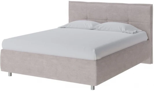 1909296 PROxSON Кровать Lino без основания (Ткань: Велюр Лофти Бежевый) 90x190
