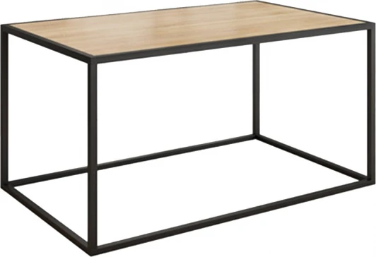 LMN-08.1797 Стол журнальный Стиль 1 Mebelson (ЛДСП,Металл/Черный,Дуб сонома) арт.LMN-08.1797