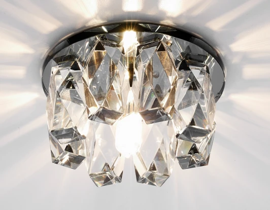 D1047 BK/CL/CH Встраиваемый точечный светильник Ambrella D1017/37/47 D1047 BK/CL/CH