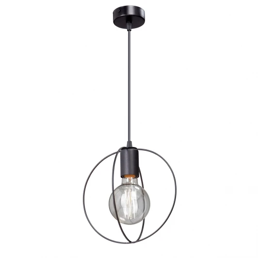 V4328-1/1S Подвесной светильник Vitaluce V4328-1/1S (220V, на проводе, шар, кольцо)
