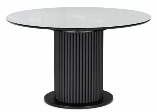 620178 Кухонный стол Notta Фостер (Металл,Стекло/Черный) арт.620178