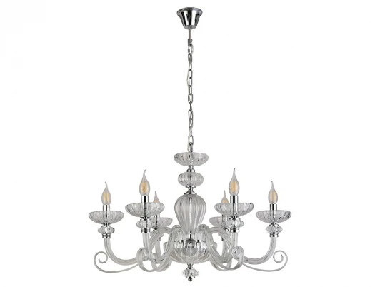 8626/C chrome clear Подвесная люстра Newport Annette 8626/C chrome clear