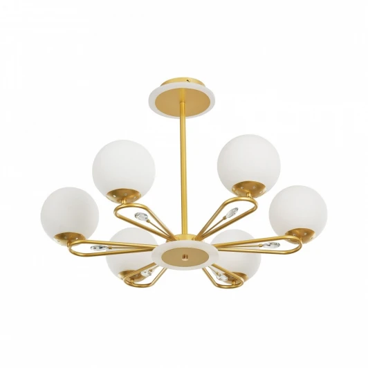 277138/6 GD Потолочная люстра на штанге Arte Milano 277138/6 GD (220V, шарики)