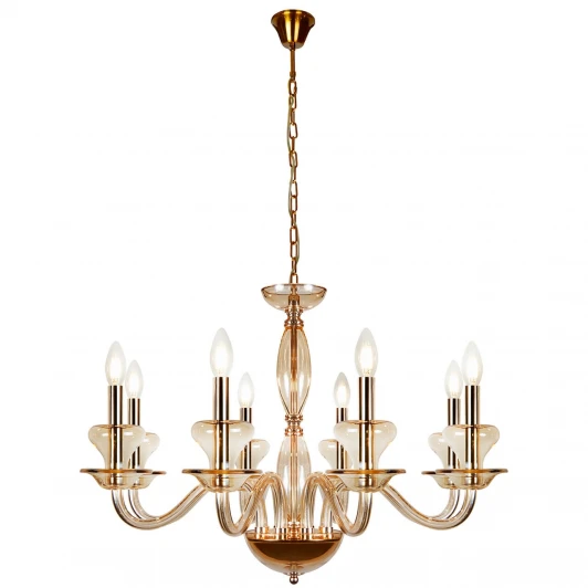 P9448-8 Gold Подвесная люстра iLamp Mercury P9448-8 Gold