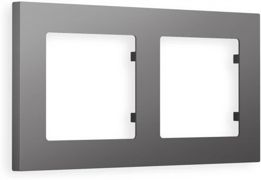 AF220652 Рамка Ambrella Volt ALFA Techno (Антрацит серый) 2-ая AF220652