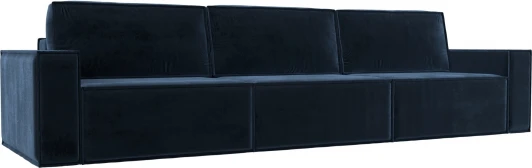 126585 Диван прямой Куба лонг Лига Диванов (Велюр) арт.126585