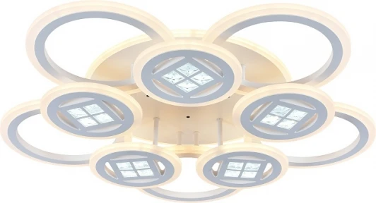 10205/10LED BL Потолочная люстра Escada 10205/10LED BL (регулировка яркости, 220V, пульт управления, кольцо)