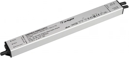 034881 Блок питания ARPV-LG48060-LINEAR-PFC-DALI2-PD (48V, 1.25A, 60W) (Arlight, IP67 Металл, 5 лет) 034881