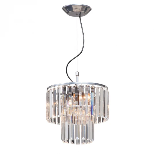 V5179-9/4S Подвесная люстра ярусная Vitaluce V5179-9/4S (220V, на тросе, круглые)