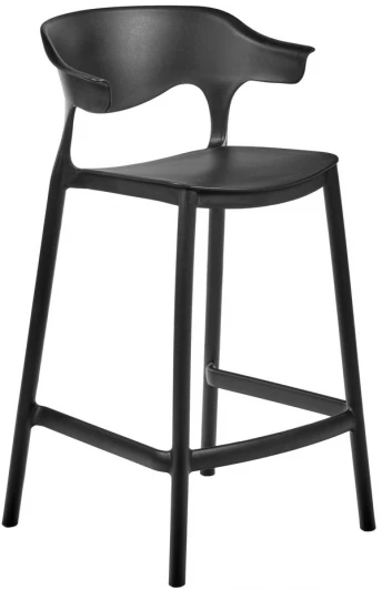 FR 0824 Стул полубарный Forma, чёрный Bradex Home Forma FR 0824