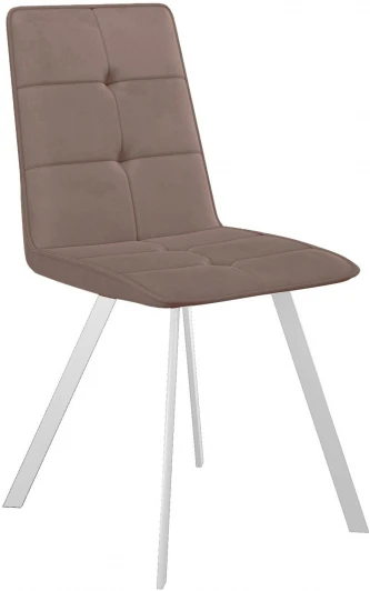 00-00068996 Стул DikLine 280 B5 LATTE, ножки белые