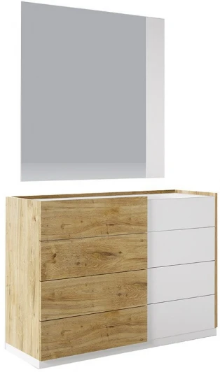 DLO18 Комод горизонтальный FENICIA DLO18 белый # 4 из 5, шт