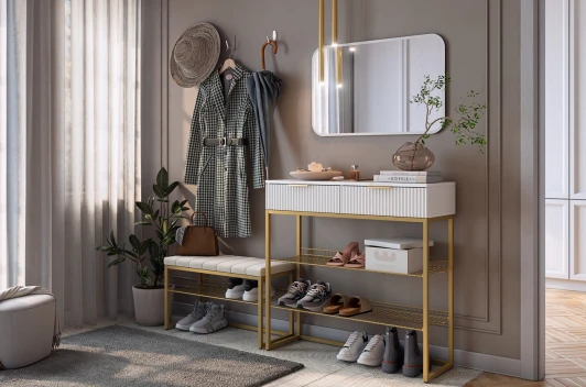 172547.0133 Зеркало Фортуна 3 Mebelson (Зеркало/Белый) арт.172547,0133