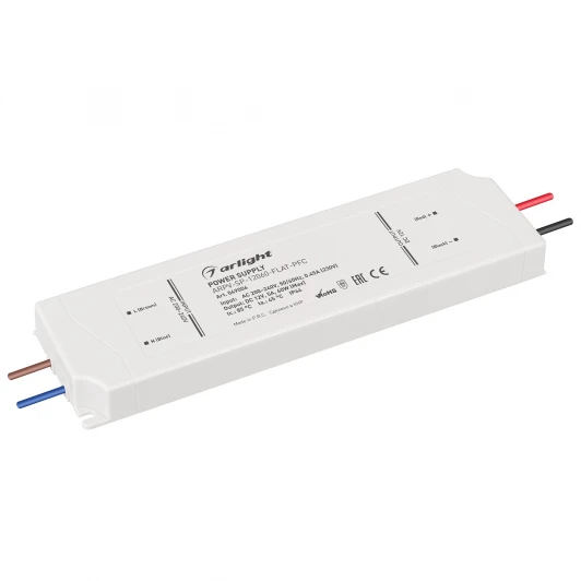 049006 Блок питания ARPV-SP-12060-FLAT-PFC (12V, 5A, 60W) (Arlight, IP44 Пластик, 5 лет) 049006