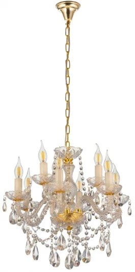 LDP 7026-6+3 SL+GD Подвесная люстра Lumina Deco LDP 7026-6+3 SL+GD