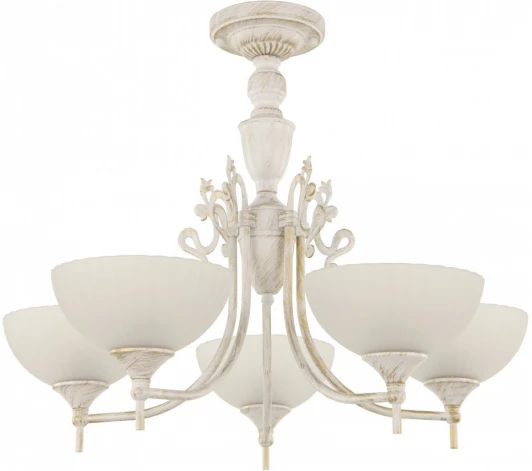 340049/5 WT+G Потолочная люстра на штанге Arte Milano AM340049 340049/5 WT+G (220V)