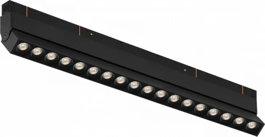 4822-003-L350-18W-38DG-3000K-BK Трековый магнитный светильник Downlight 48V iLedex Vision48/22 4822-003-L350-18W-38DG-3000K-BK