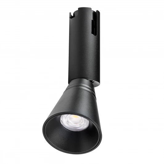 210847 Трековый светильник низковольтный светодиодный 48V 6W черный 4000K Lightstar Due Hermes 210847