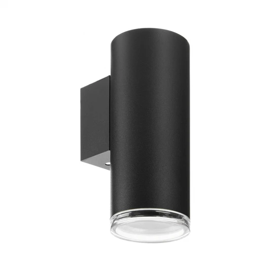 WSL-GU10/W14B Настенный светильник Wolta WSL-GU10/W14B под лампу GU10 Черный AQUA