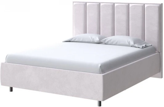 2016648 PROxSON Кровать Routa без основания (Ткань: Велюр Casa Лунный) 160x200