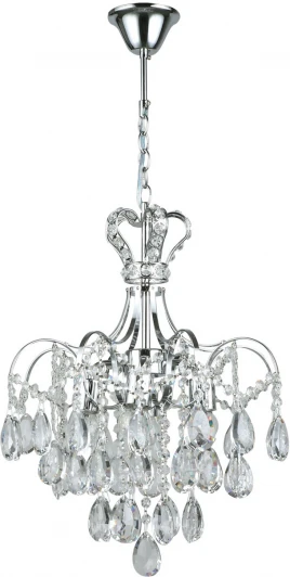 111018804 Подвесная люстра De City Бриз 111018804 (220V, хрусталь, на цепи)
