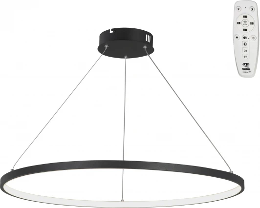 V2516DT-1/1S Подвесной светильник с ПДУ светодиодный LED 54Вт, 2700-6500К Vitaluce V2516DT-1/1S кольцо (220V, на тросе, кольцо)