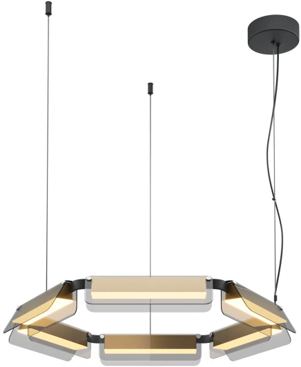 MOD296PL-L40BS3K Подвесной светильник Maytoni Flat MOD296PL-L40BS3K (LED, 220V, на тросе)