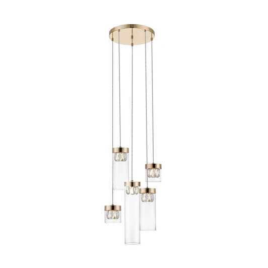 P0389-05D-F7AC Подвесной светильник Zumaline Gem P0389-05D-F7AC