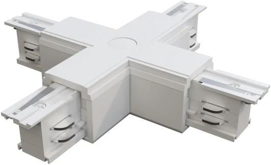 TRA005CX-31W Коннектор Х-образный Trinity белый (трехфазный) Maytoni Technical TRA005CX-31W (220V)