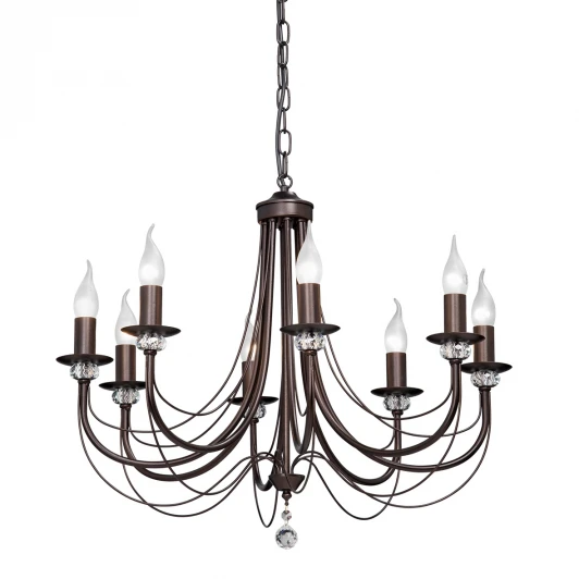 V1798-8/8 Подвесная люстра Vitaluce V1798-8/8 (220V, на цепи, свеча)