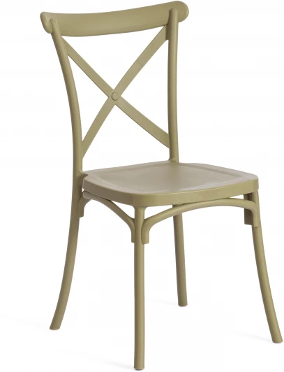 19696 Стул CROSS (mod. PL24) Tetchair (Зеленый).