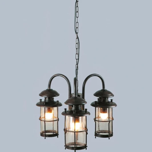 L70903.07 Уличный светильник подвесной L'Arte Luce Battista L70903.07 (220V, ковка, на цепи, IP23)