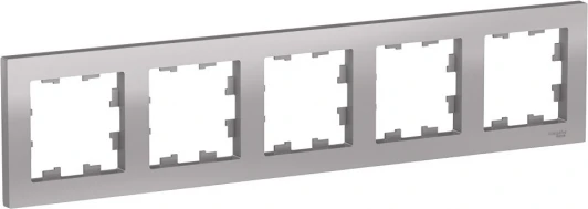 ATN000305 Рамка на 5 постов (алюминий) Systeme Electric AtlasDesign ATN000305