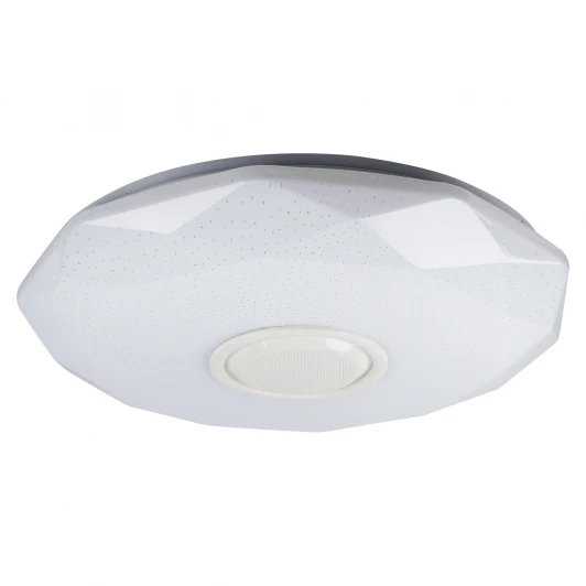 ULI-D292 70W/SW+RGB/50 VENUS O3 Накладной потолочный светильник светодиодный с Bluetooth колонкой, диммируемый с ПДУ RGB Uniel ULI-D292 70W/SW+RGB/50 VENUS O3
